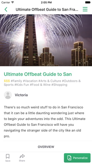 Trip Ideas by Jovia: San Francisco and Bay Area(圖1)-速報App