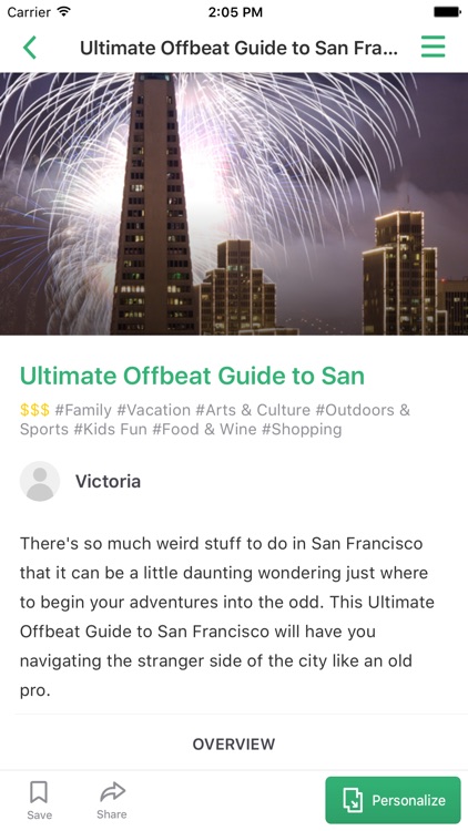 Trip Ideas by Jovia: San Francisco and Bay Area