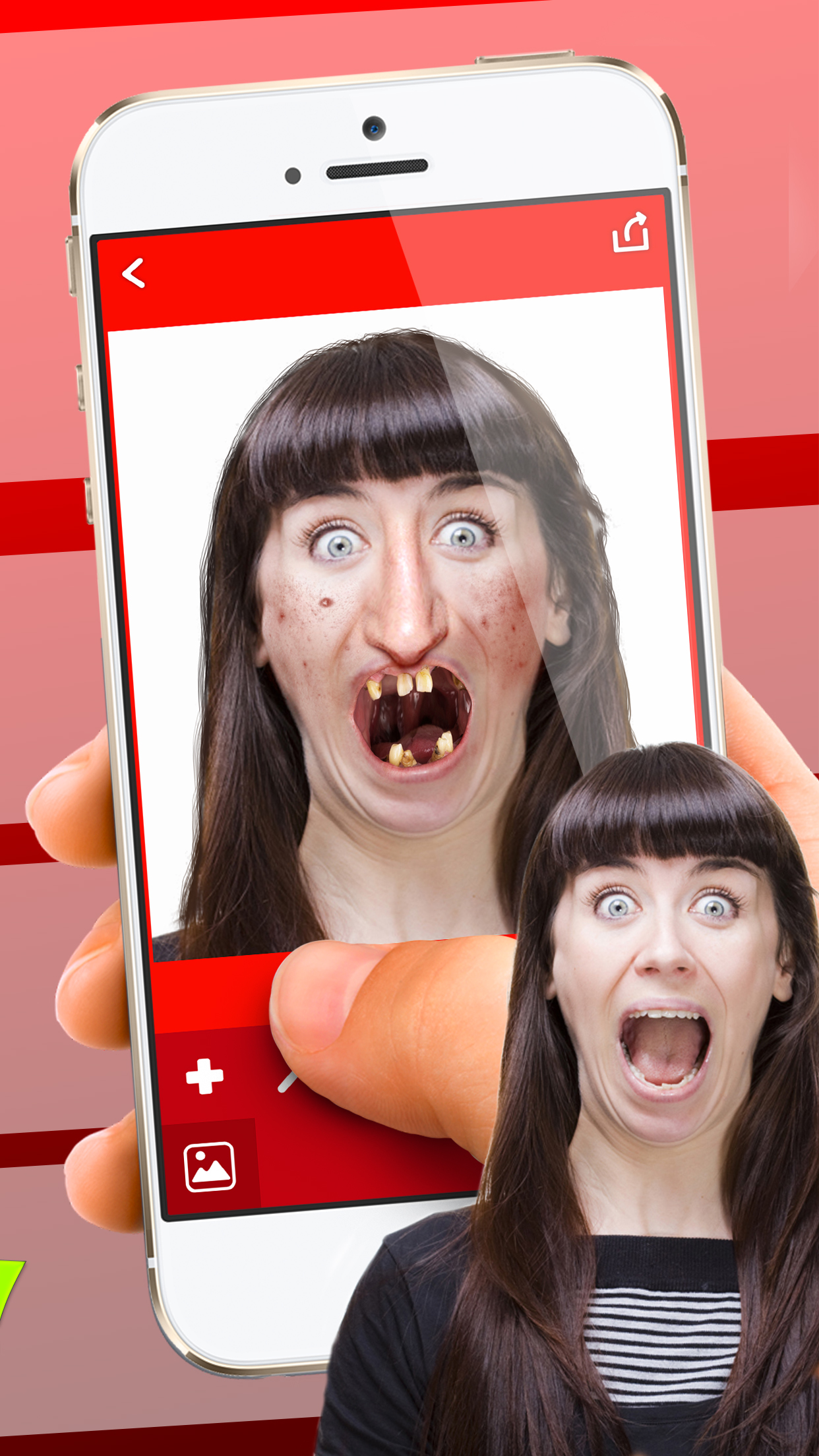 Ugly Face Booth – Funny Stickers Photo Montage FX screenshot 2
