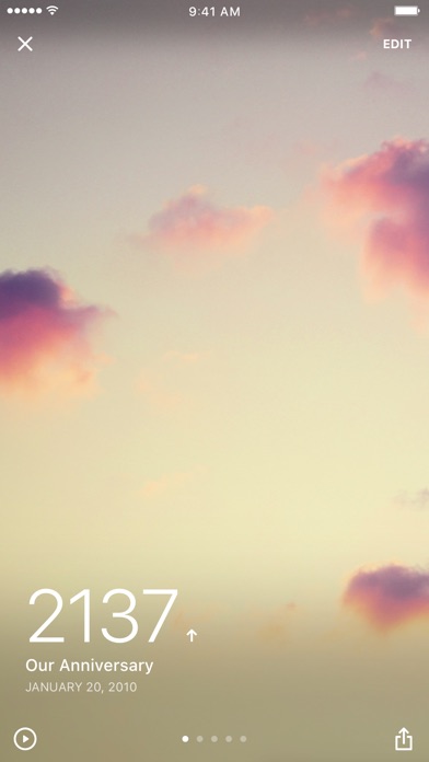 Dreamdays 無料: その大事な日までカウントダウンのスクリーンショット3 Dreamdays 無料: その大事な日までカウントダウンのスクリーンショット3