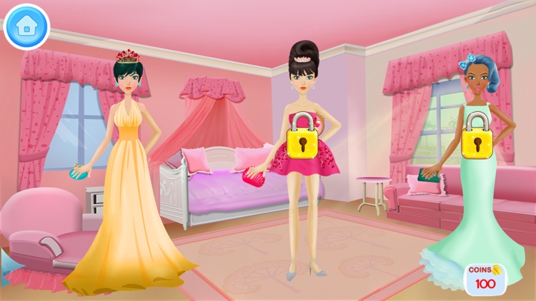 Princess Fashion Dressup Model Amazing screenshot-3