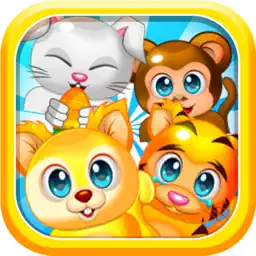Animal math zoo story game free app icon