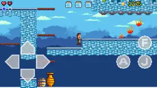 Goku to hell free - Pixel style side-scroller game - Screenshot 2