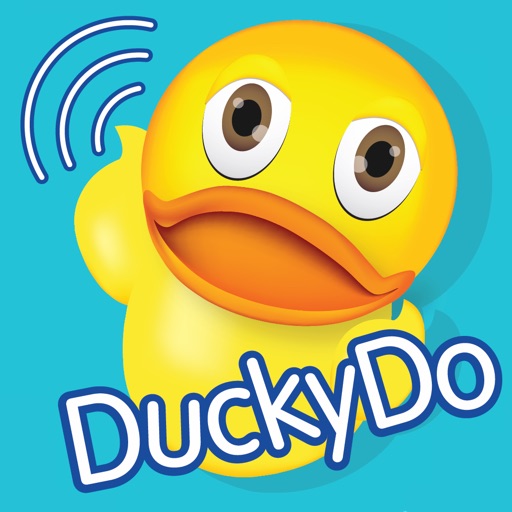 DuckyDo HD - The Animal Impressions Learning App featuring a Cat, Cow, Duck, Dog and a Monkey iOS App