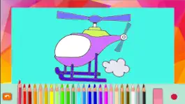 Game screenshot Cars and Transportation Coloring book for kids mod apk