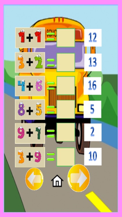 Math game for 1st graders