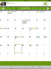 womanlog baby kalender ipad bildschirmfoto 1
