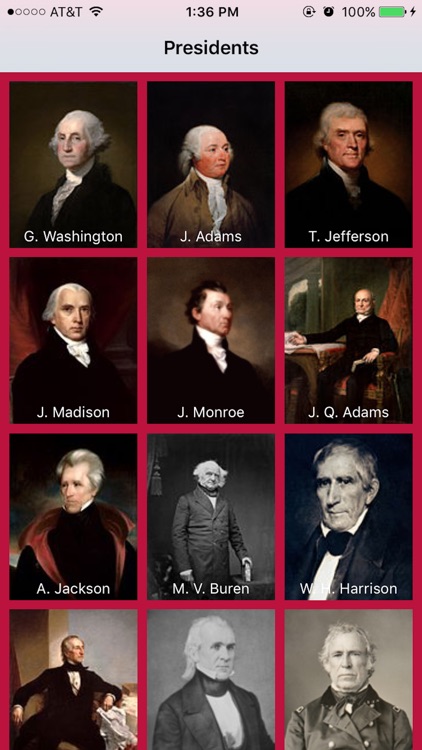 US Presidents App