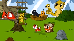 Lion Cubs Kids Zoo Games screenshot #1 for iPhone