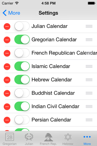 Calendar Converter screenshot 4