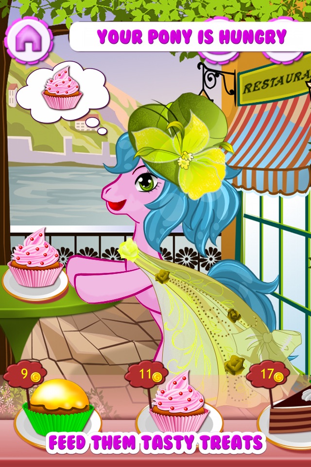 Pony Dress Up Games for Girls screenshot 2