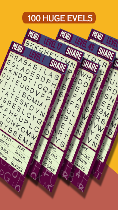 Word Search Puzzle v7.0 screenshot 4