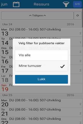 Visma Ressurs screenshot 2
