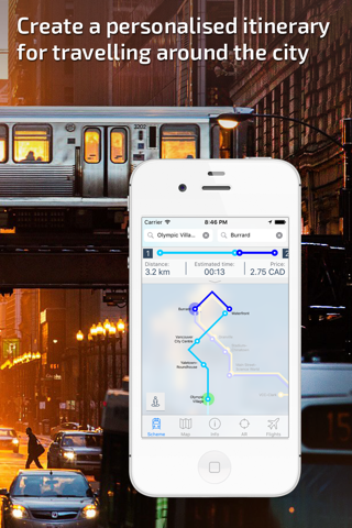 Vancouver Metro Guide and Route Planner screenshot 2