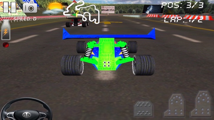 Screenshot #2 pour Circuit Racer 2 Extreme AI Car Racing Action Game
