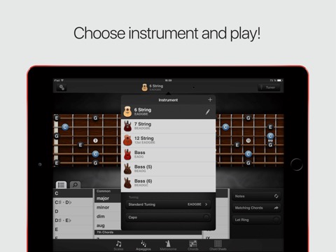 GuitarToolkit - tuner, metronome, chords & scalesのおすすめ画像5