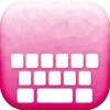 Pink Keyboard Ultimate Edition – Fabulous Keyboards for Girls with Glitter Backgrounds and Emoji app icon - Utilities app for iPhone
