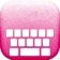 Pink Keyboard Ultimate Edition – Fabulous Keyboards for Girls with Glitter Backgrounds and Emoji app icon - Utilities app for iPhone