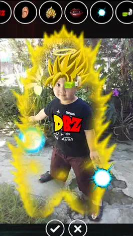 Game screenshot Dragon Anime Power : Camera Sticker Maker apk