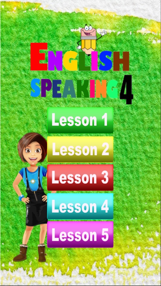 English Conversation Speaking 4 - learn english - 1.6 - (iOS)