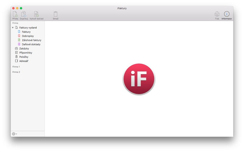 Screenshot #1 pour iFaktury