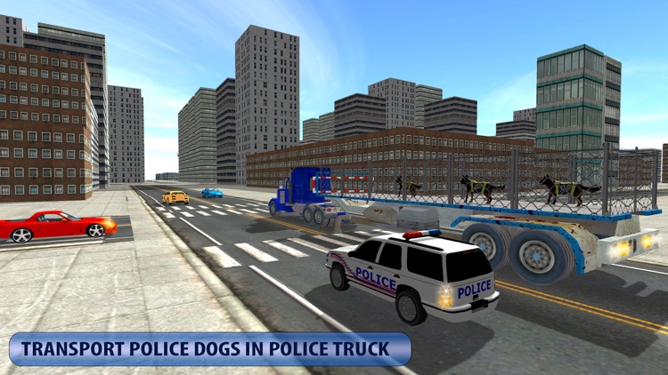Police Airplane Dog Transport screenshot-4