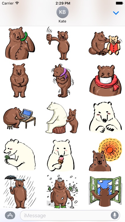 Dummy Bears Sticker Pack