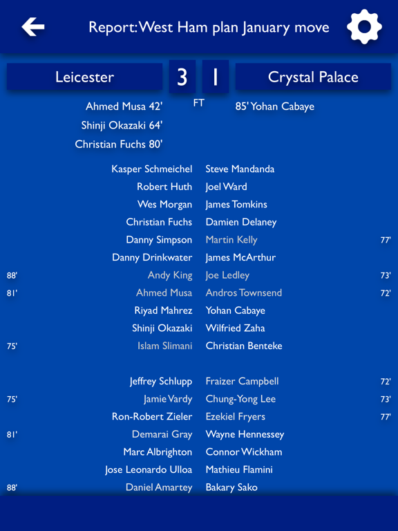Screenshot #6 pour All The News - Leicester City Edition