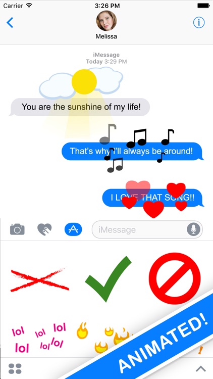 Message FX Stickles