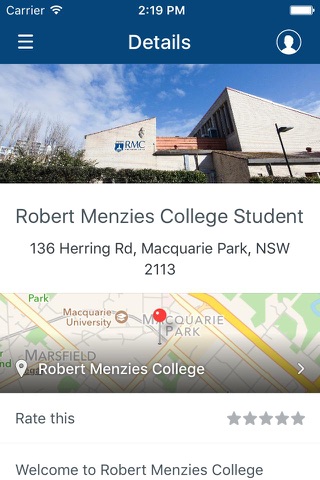 Robert Menzies College Student screenshot 3