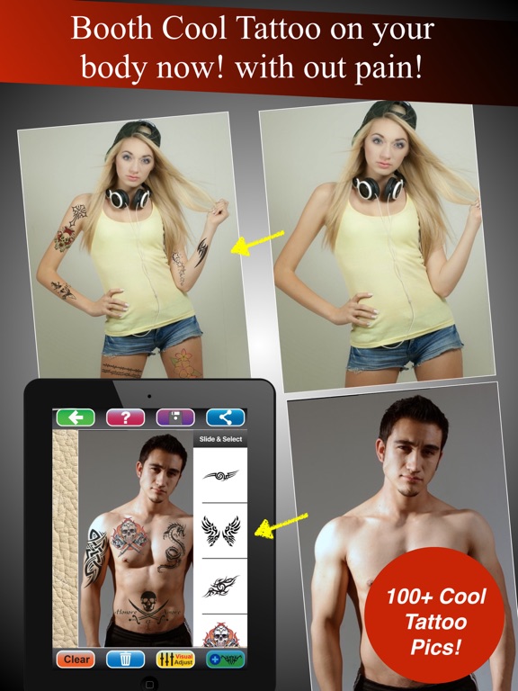 Screenshot #4 pour Tatouage éditeur de photos