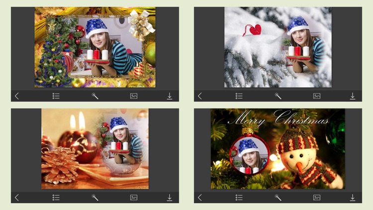 Christmas 2017 Photo Frames - Fx editor