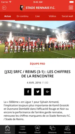 Game screenshot Stade Rennais Football Club apk