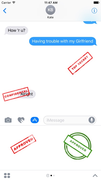 Stamps for iMessage