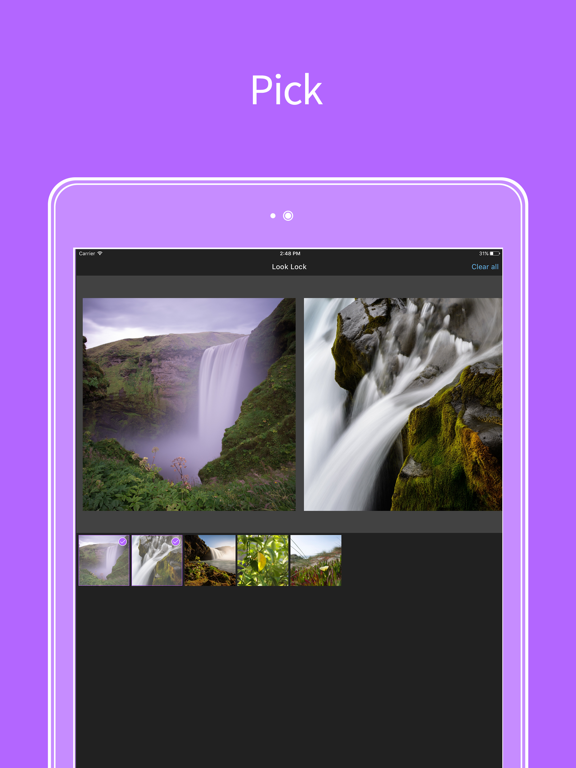 Screenshot #4 pour Look Lock - Show photos without worries