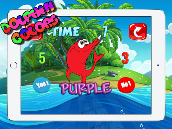 Screenshot #6 pour kindergarten color games & jeux de couleur dauphin