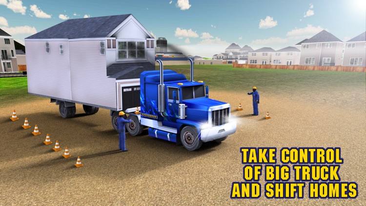 House Moving Big Truck Driver – Trucking & Parking