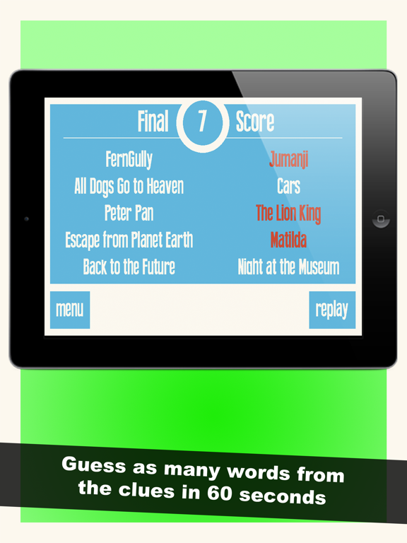 Charades! Kids iPad screenshot 3 - Games app