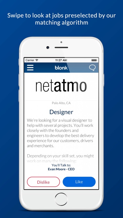 Blonk - Job Search App