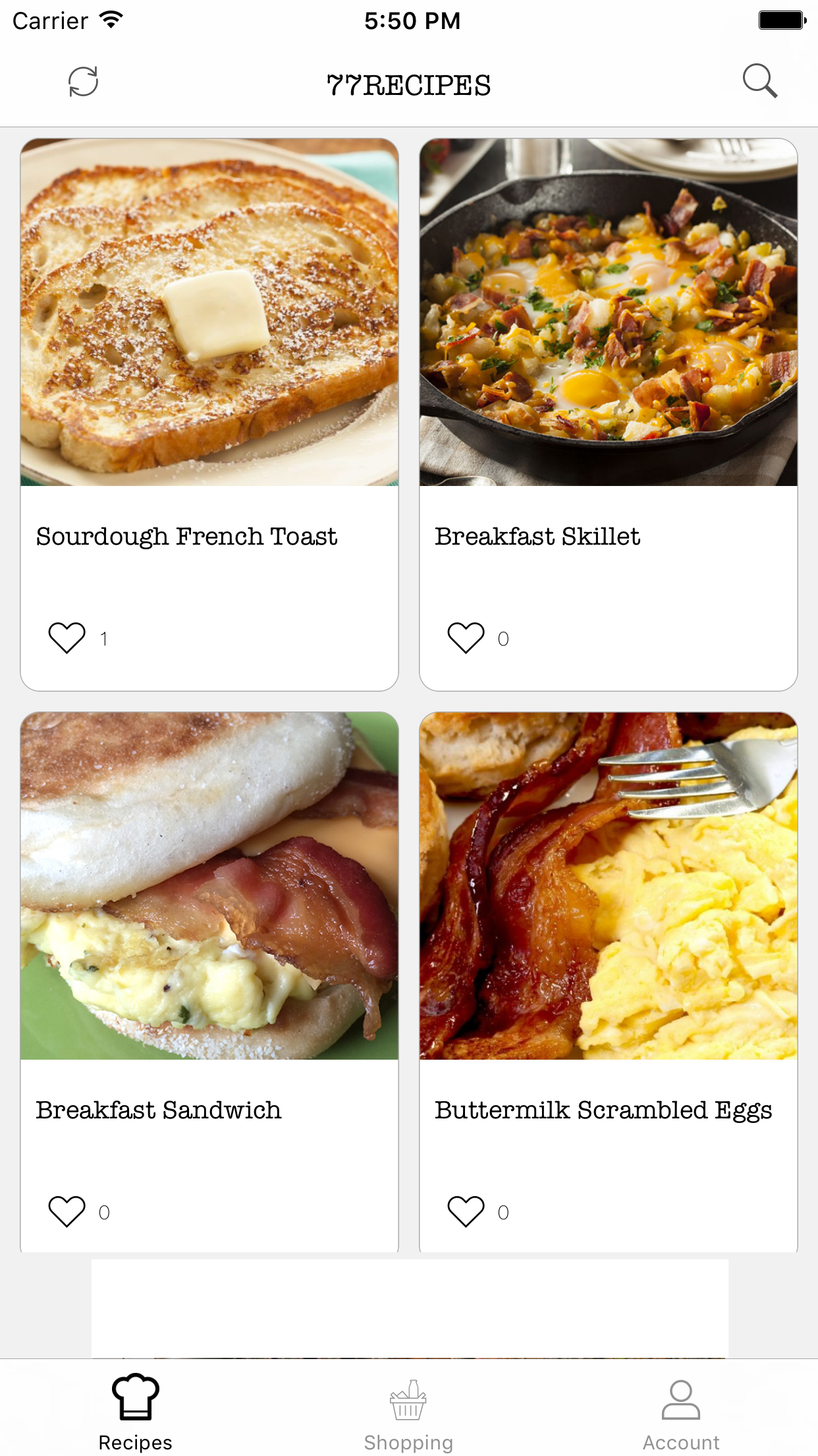 77Recipes - Country Cook Book