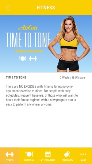Ab Cuts Time to Tone(圖2)-速報App
