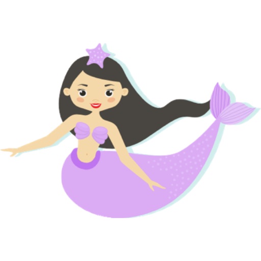 Mermaid Stickers For iMessage iOS App