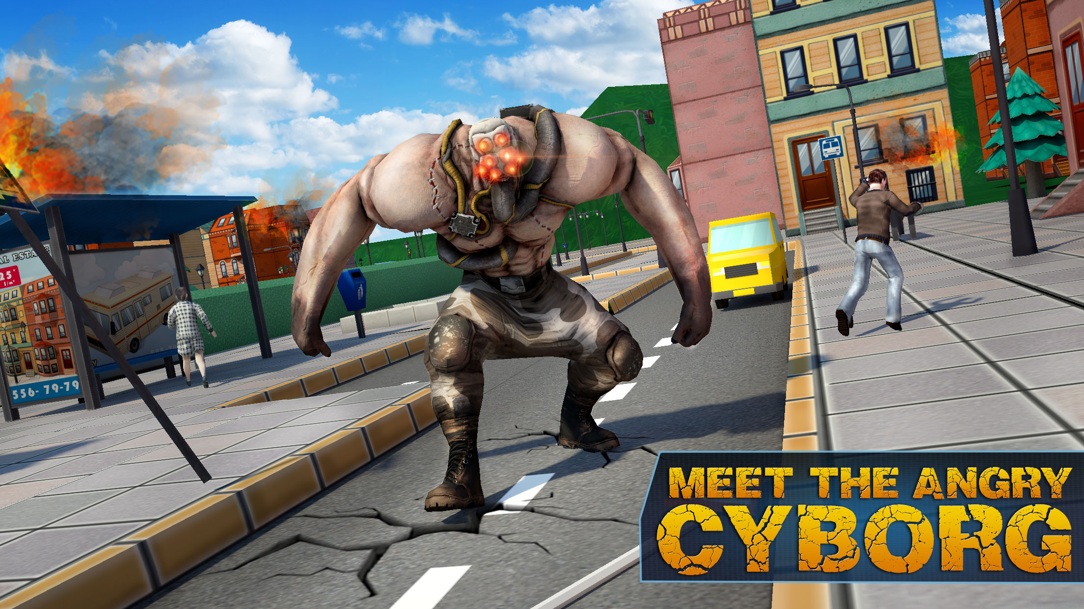 Cyborg City Rampage 2017 screenshot 4