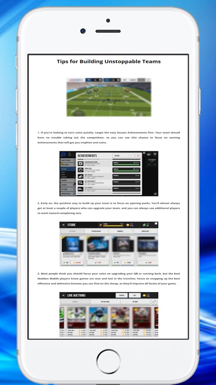 Guide for MADDEN NFL Mobile - Strategy Guide