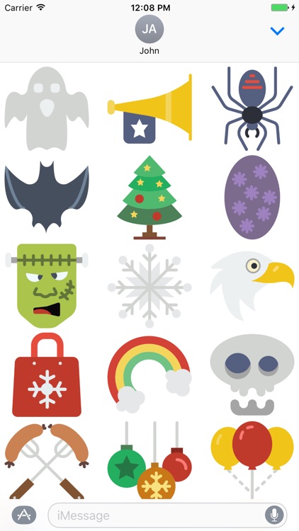 Holidays - Stickers and Emojis for iMessage