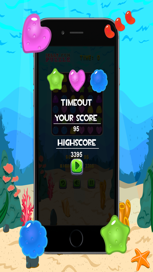 #5. Jelly Fun Puzzle Matching Three: Free Match 3 Game (iOS) 由: Jadet Daengsaengtien