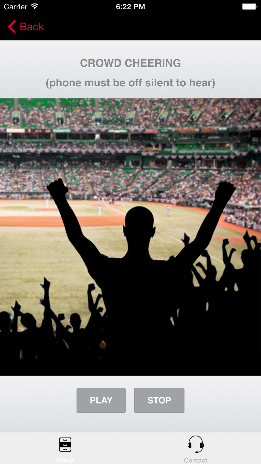 Crowd Noise App - Air Horn, Clapping, Vuvuzela iphone screenshot 3