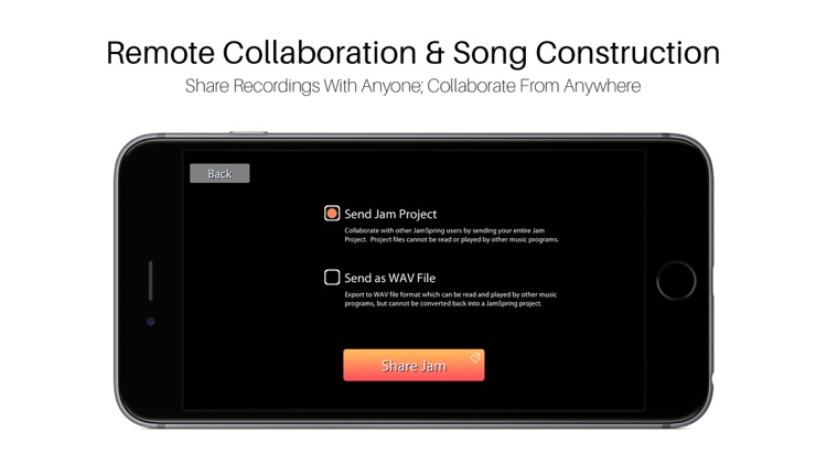 JamSpring | Songwriting | Guitar | Collaboration screenshot-3