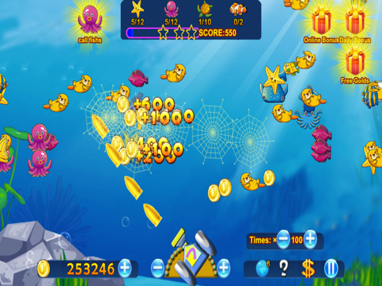 Screenshot #6 pour Fishing Ares-Enjoy fish joy and pass 100 levels