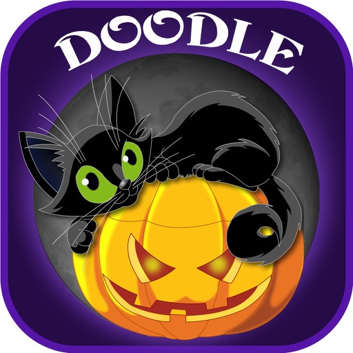 Halloween Kids Doodle - Free Paint For Kids iOS App